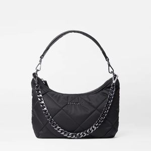 Quilted small Madison Shoulder Bag